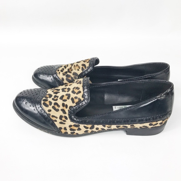 Franco Sarto Shoes - Franco Sarto Calf Hair Loafers Sz 6 Cheetah